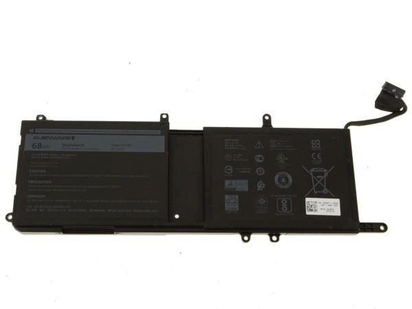 Original 0546ff 44t2r 546ff 9njm1 laptop battery compatible with dell alienware 17 r4 15 r3 tablet series