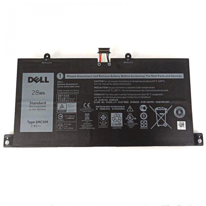 Original dell latitude 11 5175 1mcxm g3jjt battery 28wh 74v 3520mah laptop 1