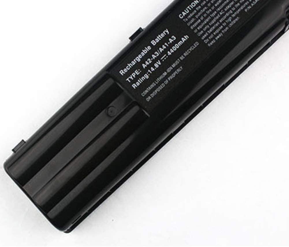 Replacement laptop battery for asus a42 a3 a6 a41 a3 z91v a6r a6000 a3000 g2p 2