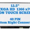 12.5inch WXGA HD Non-Touch Laptop LED Screen Display 40-Pin for Dell Lenovo HP Acer