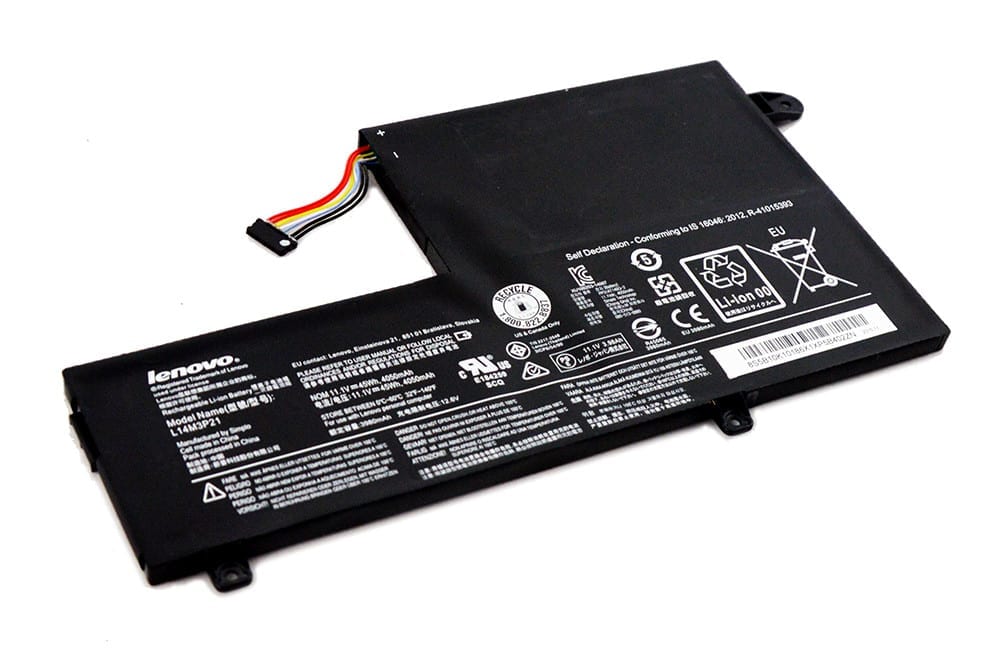 45wh l14m3p21 new original laptop battery for lenovo yoga 500-14isk s41-70 s41-75 s41