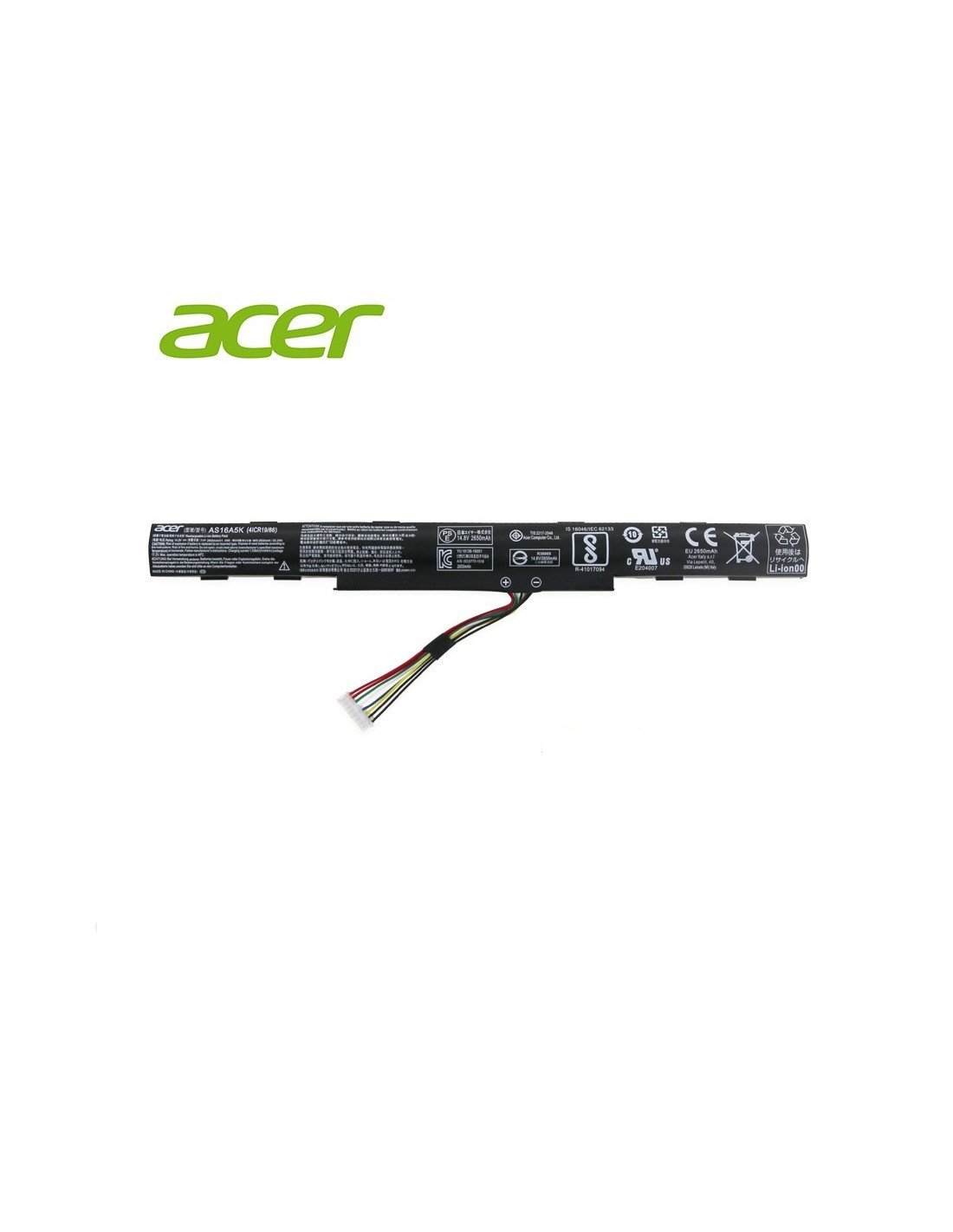 Acer as16a5k battery for acer aspire e5-475 e5-575 e5-774 f5-573 4 cell