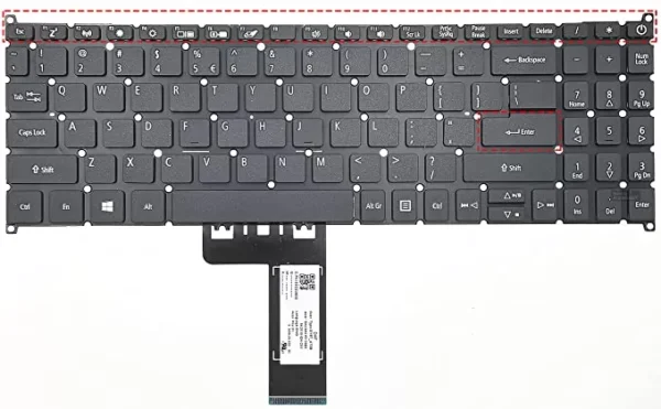 Acer Aspire 3 A315-34-P7EG Laptop Internal Keyboard