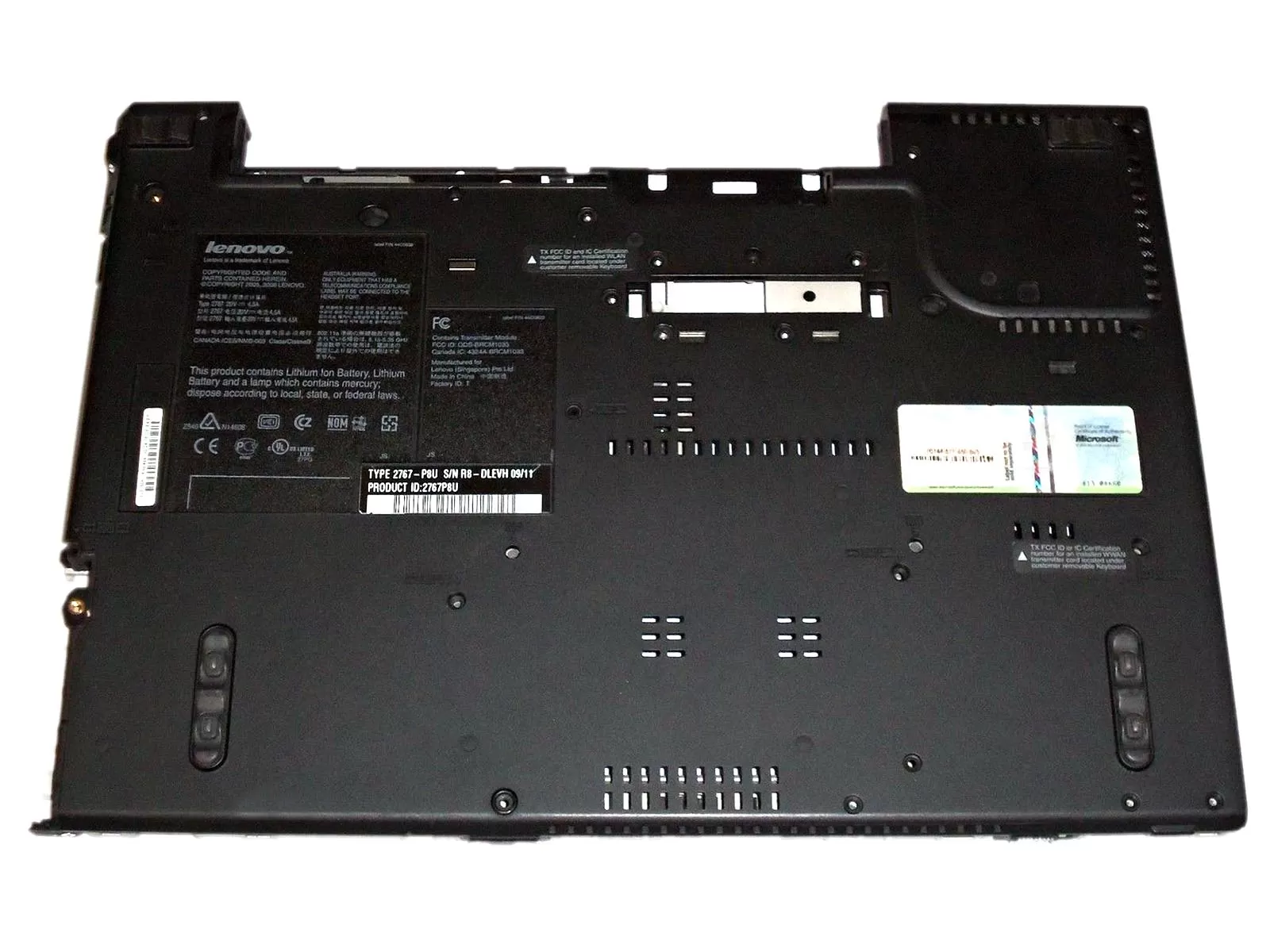 Bottom base cover for lenovo thinkpad t400 laptop