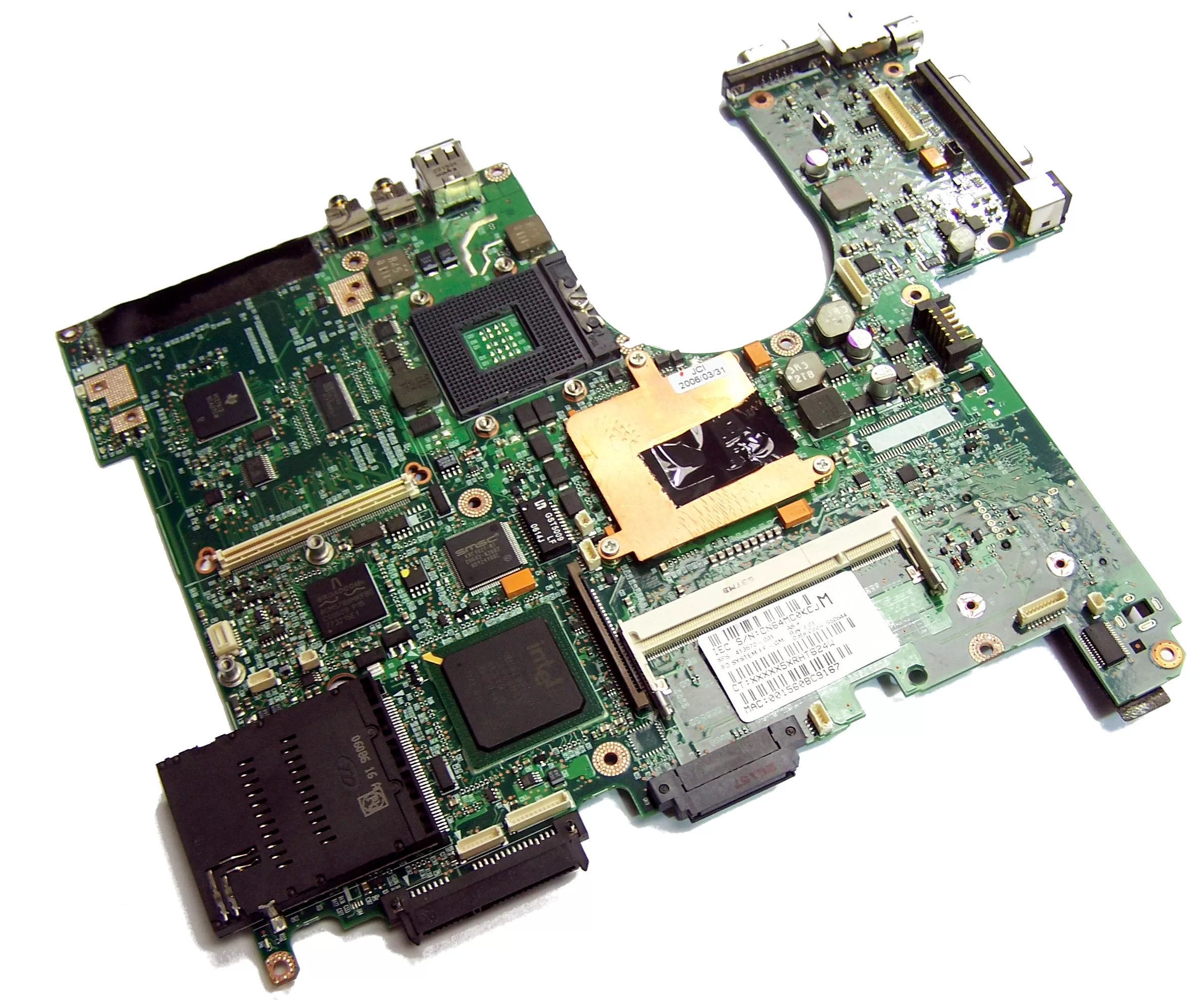 Compaq nc6320 socket m intel uma graphics motherboard 413670-001