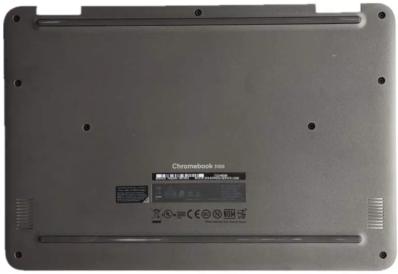 Dell chromebook 3100 2in1 laptop bottom base cover