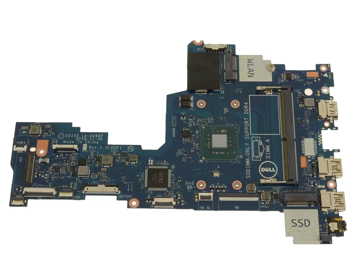 Dell inspiron 14 3482 motherboard with intel celeron n4000 887w5