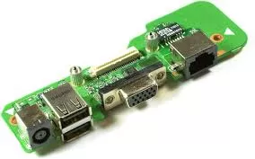 Dell Inspiron 1545 Power Jack USB VGA Lan Board 48.4AQ03.021