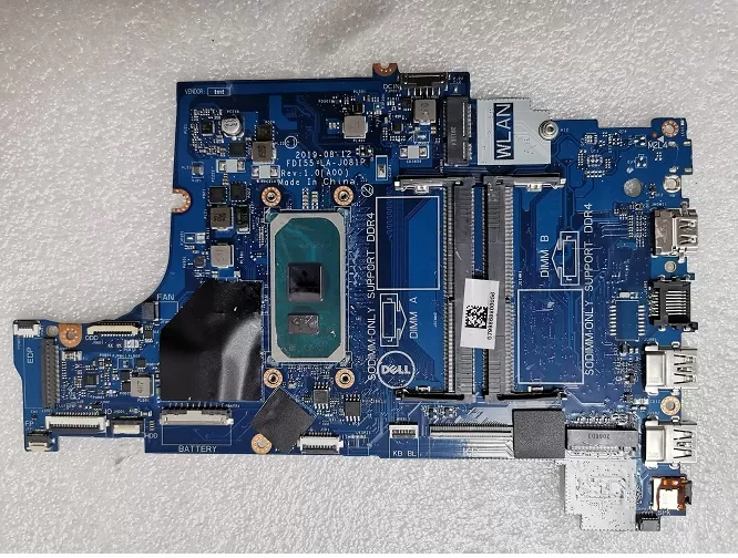 Dell inspiron 17 3793 motherboard system board core i5 1. 0ghz 1j5tx