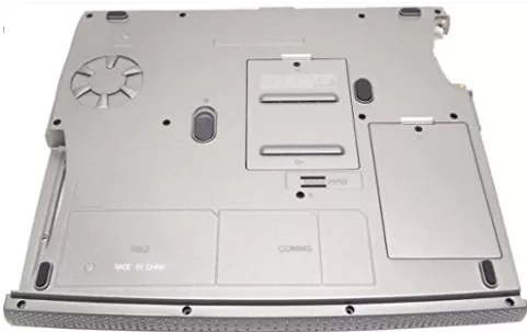 Dell inspiron 5160 laptop bottom base cover silver