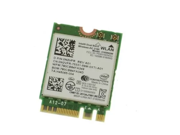 Dell Inspiron 5558 Laptop internal Wifi Card