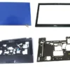 Dell Latitude e6410 LCD Top Cover Bezel Hinges with Touchpad Palmrest and Bottom Base