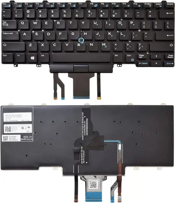 Dell Latitude E7480 E5480 E7450 E5450 E5470 E7470 Laptop Backlit Keyboard