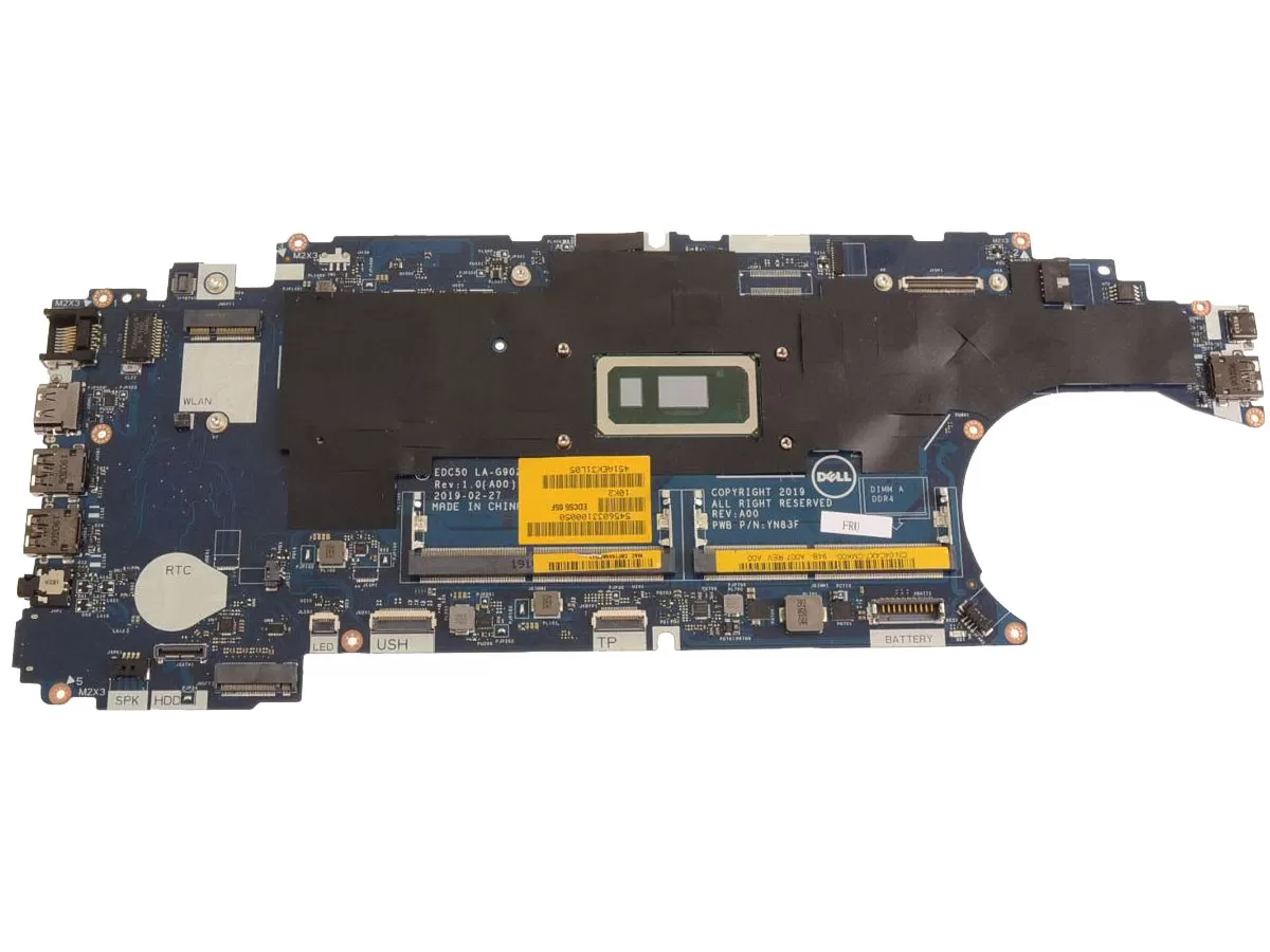 Dell precision 3540 laptop core i5 motherboard 4c4x7