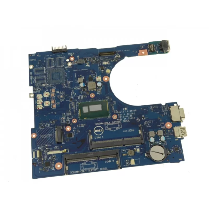Dell vostro 15 3558 laptop motherboard core i5 7cv2g