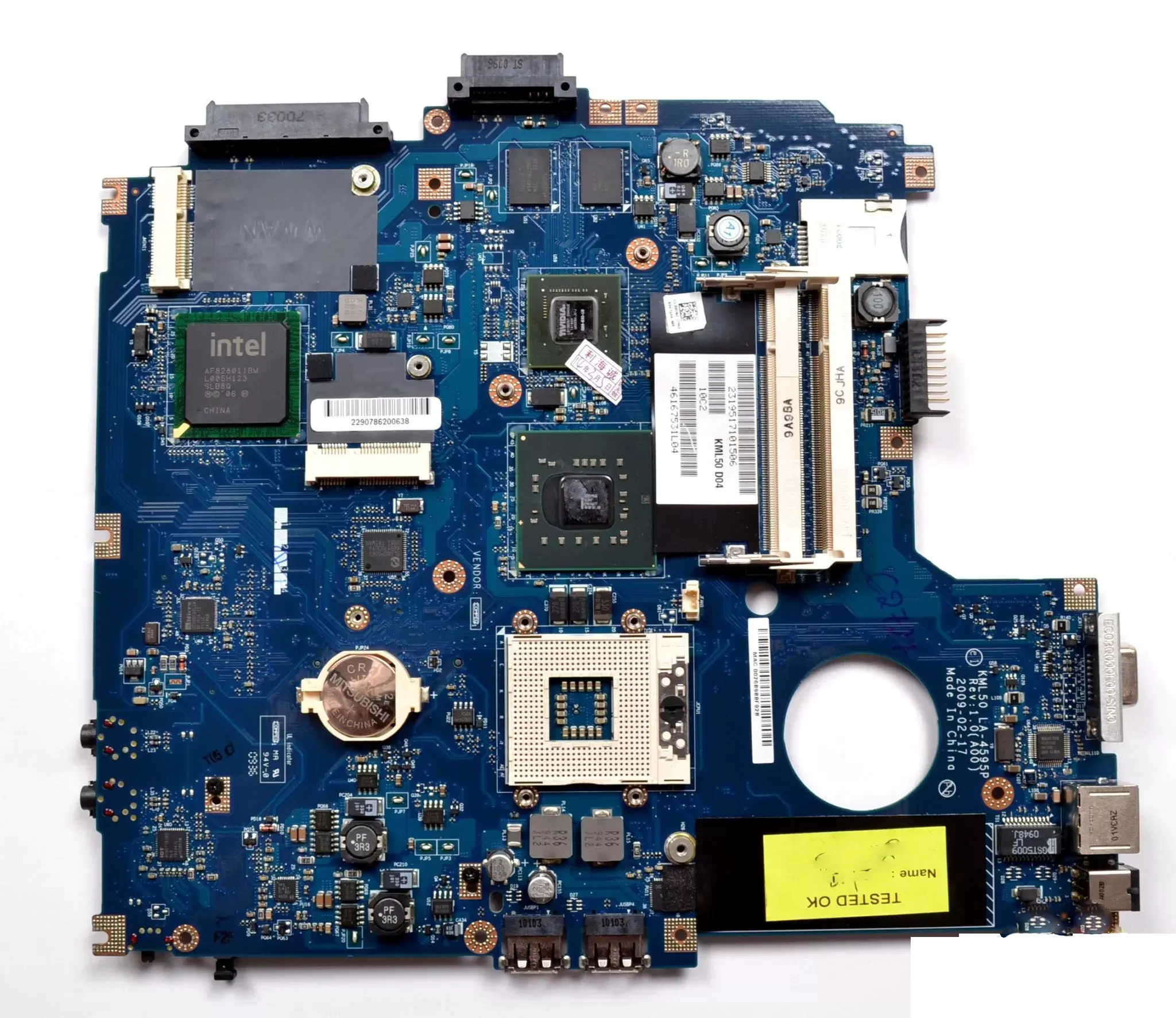 Dell vostro 1510 jal30 laptop motherboard