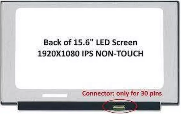 HP 15s-fr 15S-FR2515TU Laptop FHD 1920 x 1080 15.6 inch 30 Pin Video Connector Display Screen