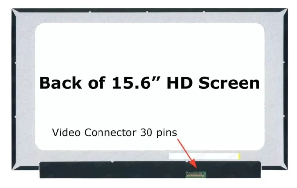 HP 15s-fr 15S-FR2515TU Laptop Screen HD 1366 x 768 15.6 inch 30 Pin Video Connector