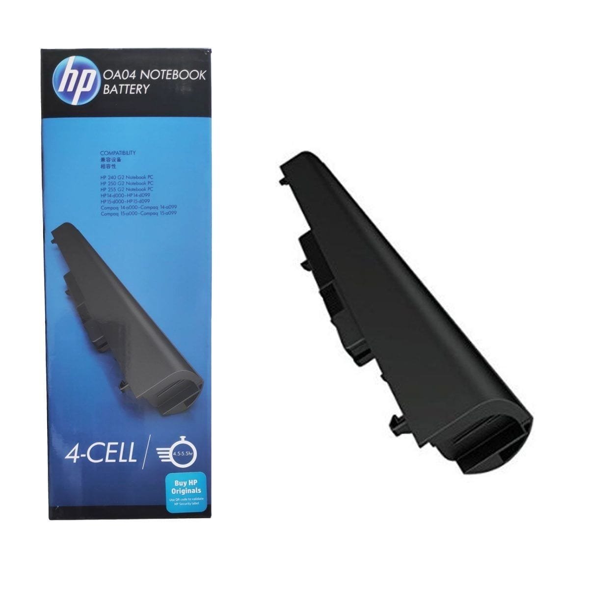 Hp 240 g3 - 4 cell oa04 original laptop notebook battery--mpn: oa04