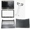 HP 250 G6 LCD Top Cover Bezel Hinges with Touchpad Palmrest and Bottom Base Full Body Assembly