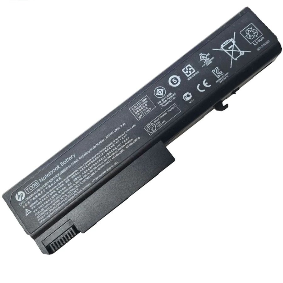 Hp 458640-522 - 6 cell td06 original laptop notebook battery-- mpn: td06
