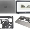 HP EliteBook 840 G1 LCD Top Cover Bezel hinges with Touchpad Palmrest and Bottom Base Full Body Housing