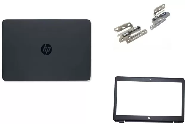 Hp elitebook 840 g1laptop lcd top cover bezel with hinges