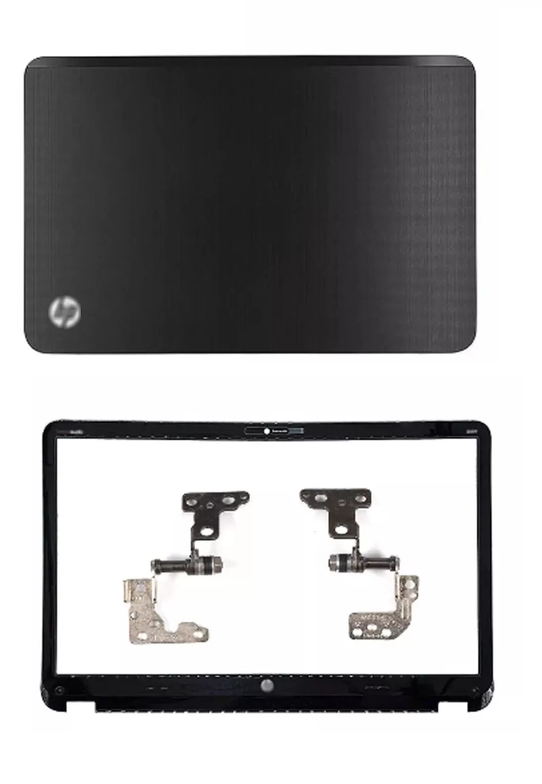 Hp envy 4 envy 4-1058tx envy 4-1103tx lcd top cover bezel with hinges abh