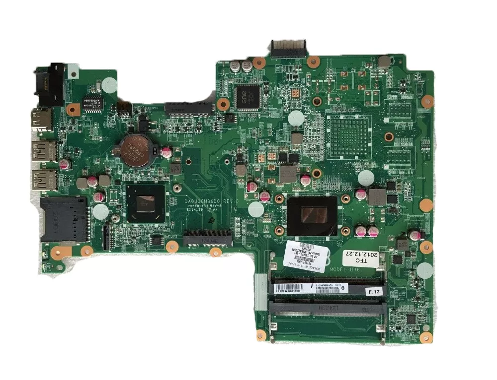 Hp notebook 15b 15t i3 u36 laptop motherboard