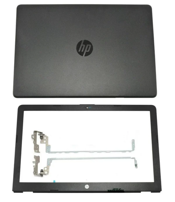 Hp notebook 15bs 15-bs 15bs1xx lcd top cover bezel with hinges abh