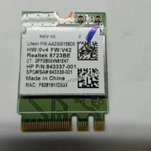 HP OEM Realtek RTL8723BE 802.11bgn BT NGFF mini Wifi Card 843338-001 843337-001