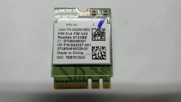 HP OEM Realtek RTL8723BE 802.11bgn BT NGFF mini Wifi Card 843338-001 843337-001