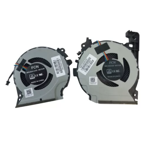 Hp pavilion 15-cx 15-cx0058wm 15-cx0020nr 15-cx0030nr l r cpu cooling fan pair