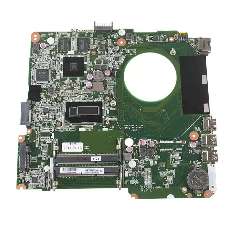 Hp pavilion 15-n225tu intel i3 laptop motherboard da0u83mb6e0