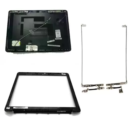 Hp pavilion dv4 2126tx lcd top cover bezel with hinges abh