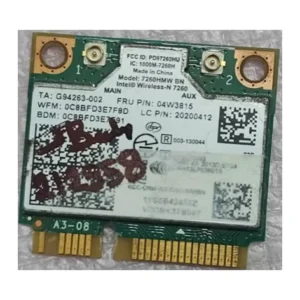 Intel 7260hmw Wireless WIFI card