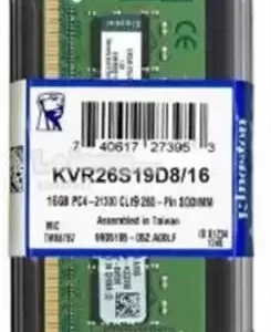 Kingston 16GB DDR4 Dual Channel Laptop Ram KVR26S19D8/16