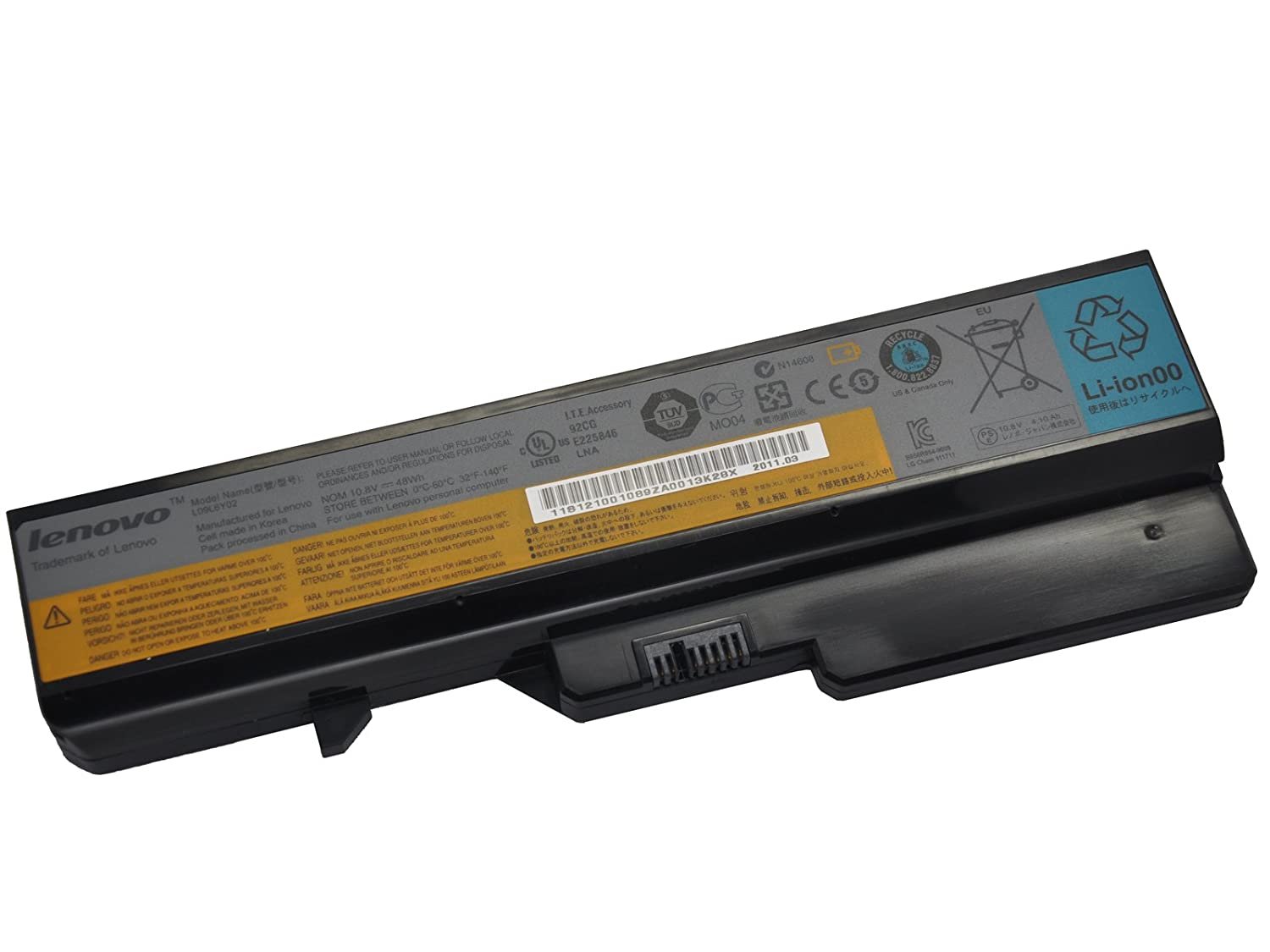 Laptop battery for lenovo ideapad z470ah