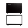 Lenovo Ideapad 100-15 100-15IBY LCD Top Cover Bezel with Hinges AP1ER000100 AM1ER00010
