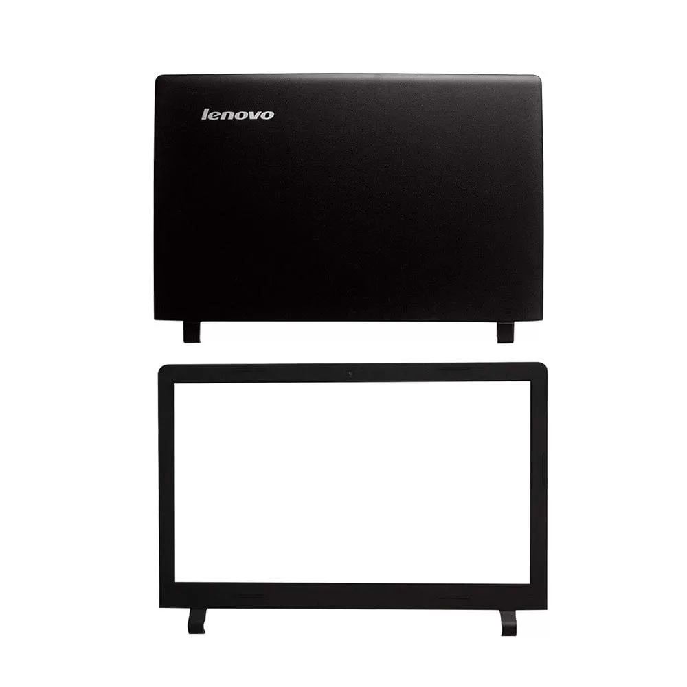 Lenovo ideapad 100-15 100-15iby lcd top cover bezel with hinges ap1er000100 am1er00010