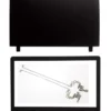 Lenovo Ideapad 100-15IBD LCD Top Cover Bezel with Hinges ABH
