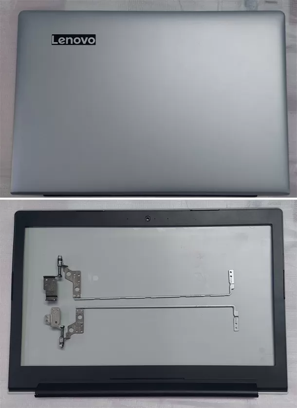 Lenovo ideapad 510-15ikb lcd top cover bezel with hinges abh