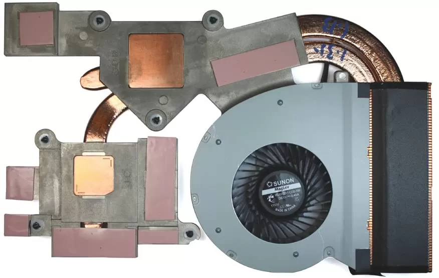 Lenovo ideapad y500 cpu fan and heatsink