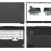 Lenovo Legion 5-15IMH05 5-15ARH05H 5-15ARH05 5-15IMH05H LCD Top Cover Bezel Hinges with Touchpad Palmrest and Bottom Base Full Body Assembly