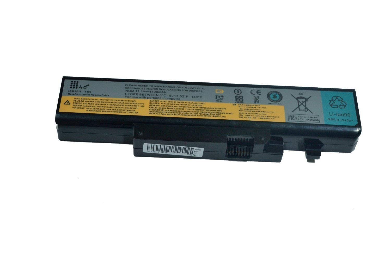 Lenovo original battery for lenovo ideapad y460 063346u l09n6d16 l09s6d16 l10l6y01 l10n6y01 l10s6y01 57y6567 57y6440