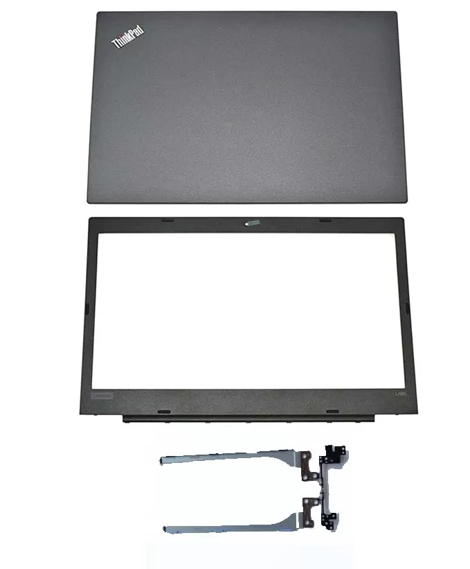 Lenovo thinkpad e485 lcd top cover bezel with hinges abh