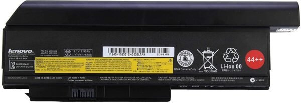 Original 11. 1v 94wh 7950mah 9 cells laptop li-ion battery compatible with lenovo thinkpad x220 x230 45n10029 45n10028 notebooks 44++--mpn: x230s/44+