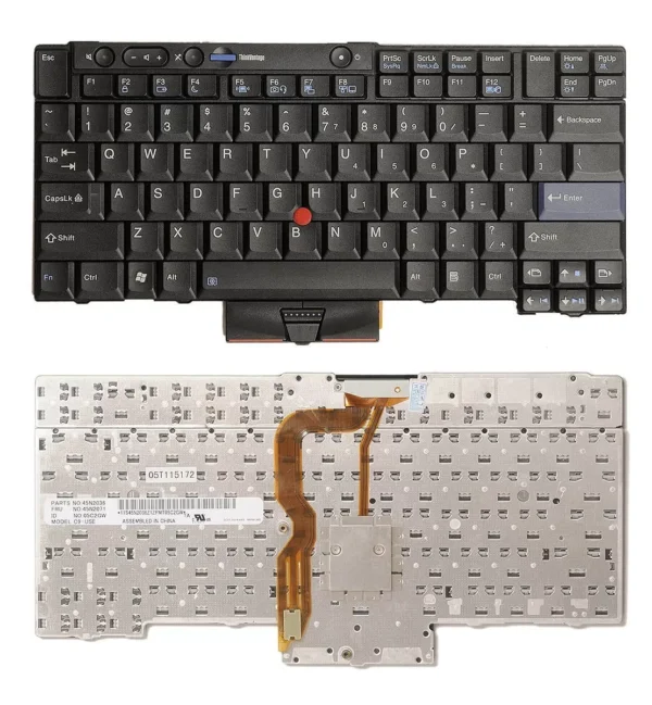 Powerx laptop keyboard compatible for lenovo t410