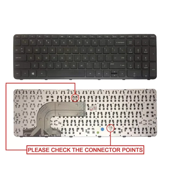 Replacement Keyboard for HP COMPAQ 15 S001TX Laptop