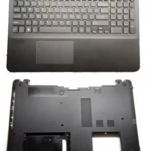 Sony SVF152C1WW Touchpad Palmrest Keyboard with Bottom Base